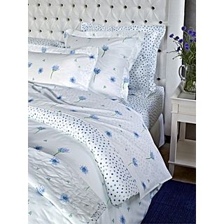 Yves Delorme Eveil bed linen range in bleu   