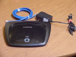Up for sale is a nicely used Linksys RangePlus Wireless Router, model