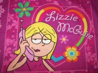 Lizzie McGuire Show Hilary Duff Blanket Sham Set