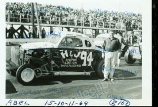 Bobby Abel 94 Modified Auto Racing Photo