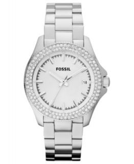 Fossil Watch, Womens Mini Stella Glitz Stainless Steel Bracelet 30mm