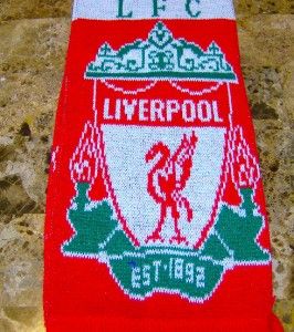 Liverpool Football Club Soft Scarf Never Walk Alone