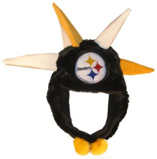 Pittsburgh Steelers NFL Football Short Dangle Spike Winter Hat