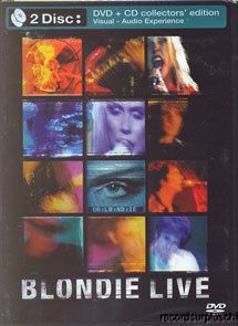 Blondie LIVE DVD & CD Set New York Punk Debby Harry Call Me Heart Of