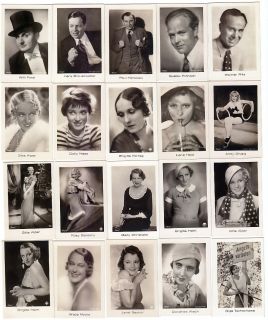 89 1933 Movie Cards Peter Lorre Marlene Dietrich