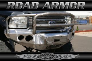 00 04 Ford Excursion Road Armor Lonestar Front Bumper