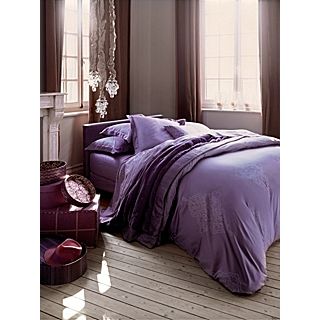 Yves Delorme Exquise bed linen in figue   