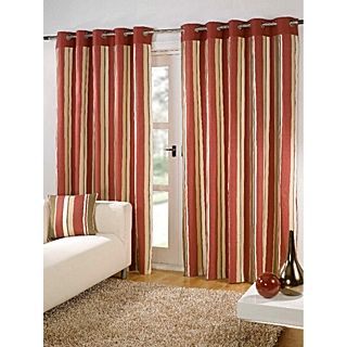 Sundour Sundour padstow curtains in red   