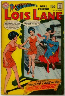 Supermans Girlfriend Lois Lane Comic Book 94 1969