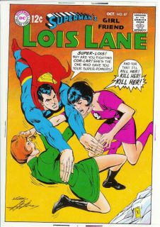 Supermans Girlfriend Lois Lane 87 Neal Adams Cover Art