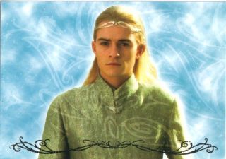 The Lord of The Rings Legolas Formal Postcard 2004 New
