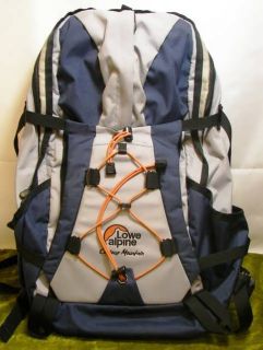 Lowe Alpine Contour Mountain Back Pack Padded Air Cool Panel