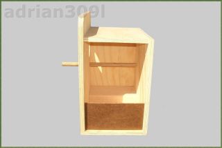 Lineolated Parakeet Nest Box Offset Entry  BUY 5 GET 1 FREE 