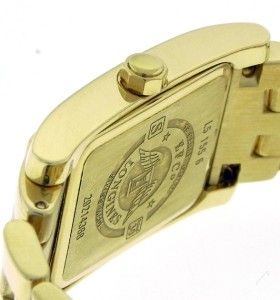 Ladies Longines EFC Dolce Vita 18K Yellow Gold Watch