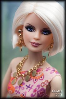 Lorna OOAK Barbie Basic Repaint by Lisa Gates