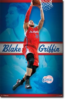 NBA Los Angeles Clippers Blake Griffin 2012 2013 Poster