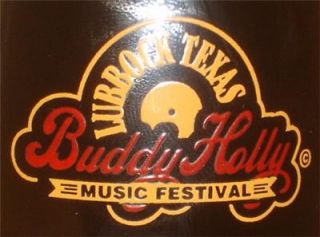 LUBBOCK TEXAS BUDDY HOLLY MUSIC FESTIVAL COCA COLA BOTTLE
