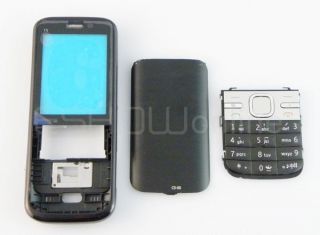 New Black Full Housing Cover Keypad for Nokia C5 C5 00