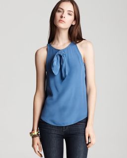 MARC BY MARC JACOBS 100% Silk Lapis Blue Lilith Tank Top Blouse NEW W
