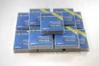 New SEALED Dell HC591 Ultrium LTO 3 400 800GB Data Cartridge Tape