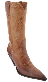 Lucchese I4565 Western Fashion Boots Womens Yellow