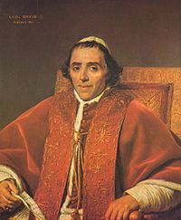 Pope Pius VII , OSB (August 14, 1740—August 20, 1823), born Count