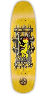 Black Label John Lucero Doughboy Bars Skateboard Yellow w Lance