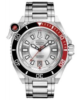 Bulova Watch, Mens Precisionist Sport Stainless Steel Bracelet 49mm