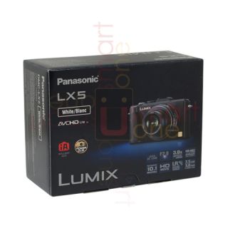 Panasonic Lumix DMC LX5 White Wty Express