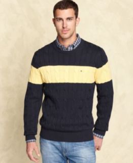 Tommy Hilfiger Big and Tall Sweater, Ethan Athletic Sweater   Mens