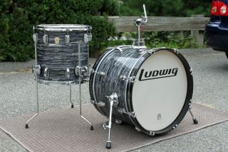 Ludwig Classic Maple 20 Bass Drum 14 Floor Tom Set