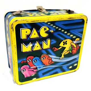 Pac Man Metal Lunch Box