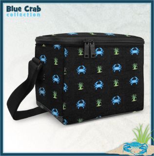 Blue Crab Insulated Lunch Box Cooler Bag Lunchbox Sale