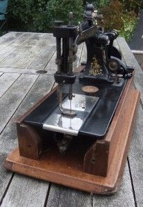 Wheeler Wilson No 8 Antique Sewing Machine Circa 1880