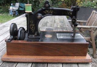 Wheeler Wilson No 8 Antique Sewing Machine Circa 1880