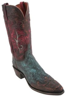 Lucchese Robin Egg Blue Goat N8665 54 Cowboy Boots Womens