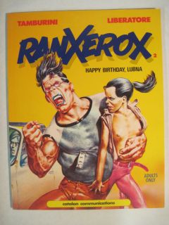 Ranxerox 2 Happy Birthday Lubna Catalan SC Graphic Novel Liberatore