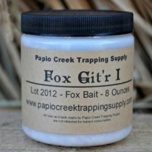 Papio Creek Trapping Supply Fox Bait Fox GitR 1 8 Ounces
