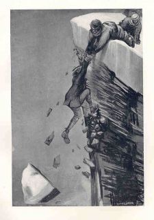 Tibet + Nepal 1905 A SET OF 18 OLD PRINTS. MOUNTAINEERING in the