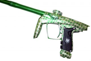 Machine Vapor Paintball Gun Marker Green with Custom Laser Engraving