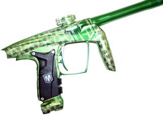 Machine Vapor Paintball Gun Marker Green with Custom Laser Engraving