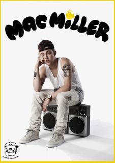 Mac Miller Incredibly Dope A1 Poster Rostrum Most Dope Macadelic Blue