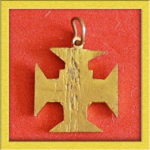 Knights Templar Military Order of Christ Enamel Badge Medal Emblem