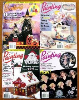 Lot of 4 Painting Magazines 1995 from Craft N Things