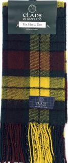 GL Attractions Family Clan Scarves Selection MacDonald to Macmillan