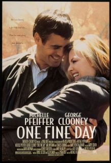 One Fine Day 1996 Original U s One Sheet Movie Poster