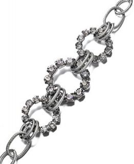 Alfani Bracelet, Crystal Link Bracelet