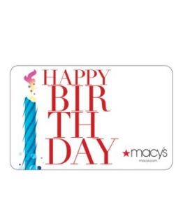 Happy Birthday Gift Card with Letter
