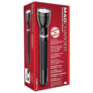 Maglite RE6019 NiMh Rechargeable Flashlight (12v Direct Wire & 120v