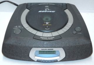 Philips Magnavox AJ3935 Dual Alarm CD Clock Radio